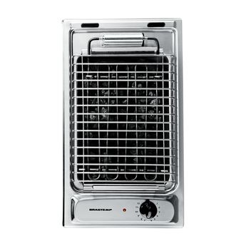 Churrasqueira Elétrica 2500W Cooktop Dominó - Churrasqueira Cooktop BDH30ARBNA - Vista Superior