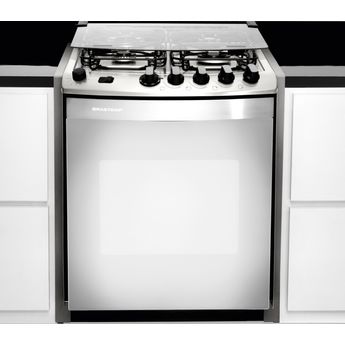 Fogão de Embutir 4 Bocas Brastemp Ative! Grill - Fogão de Embutir BYS4GARNNA - Vista Frontal