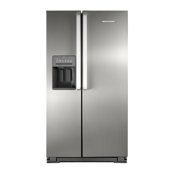 Geladeira/refrigerador 560 Litros 2 Portas Inox Ative! - Brastemp - 220v - Brs62crbna