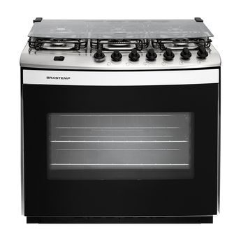 Fogão de embutir a gás - Fogão 6 Bocas Branco | BYS6NAB Brastemp