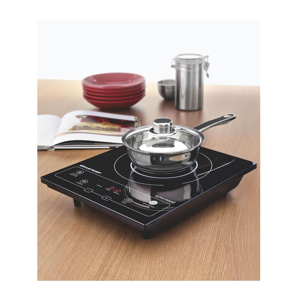 Cooktop Indução 1 Boca Portátil Brastemp Gourmand Modelo Bdj30 Vários
