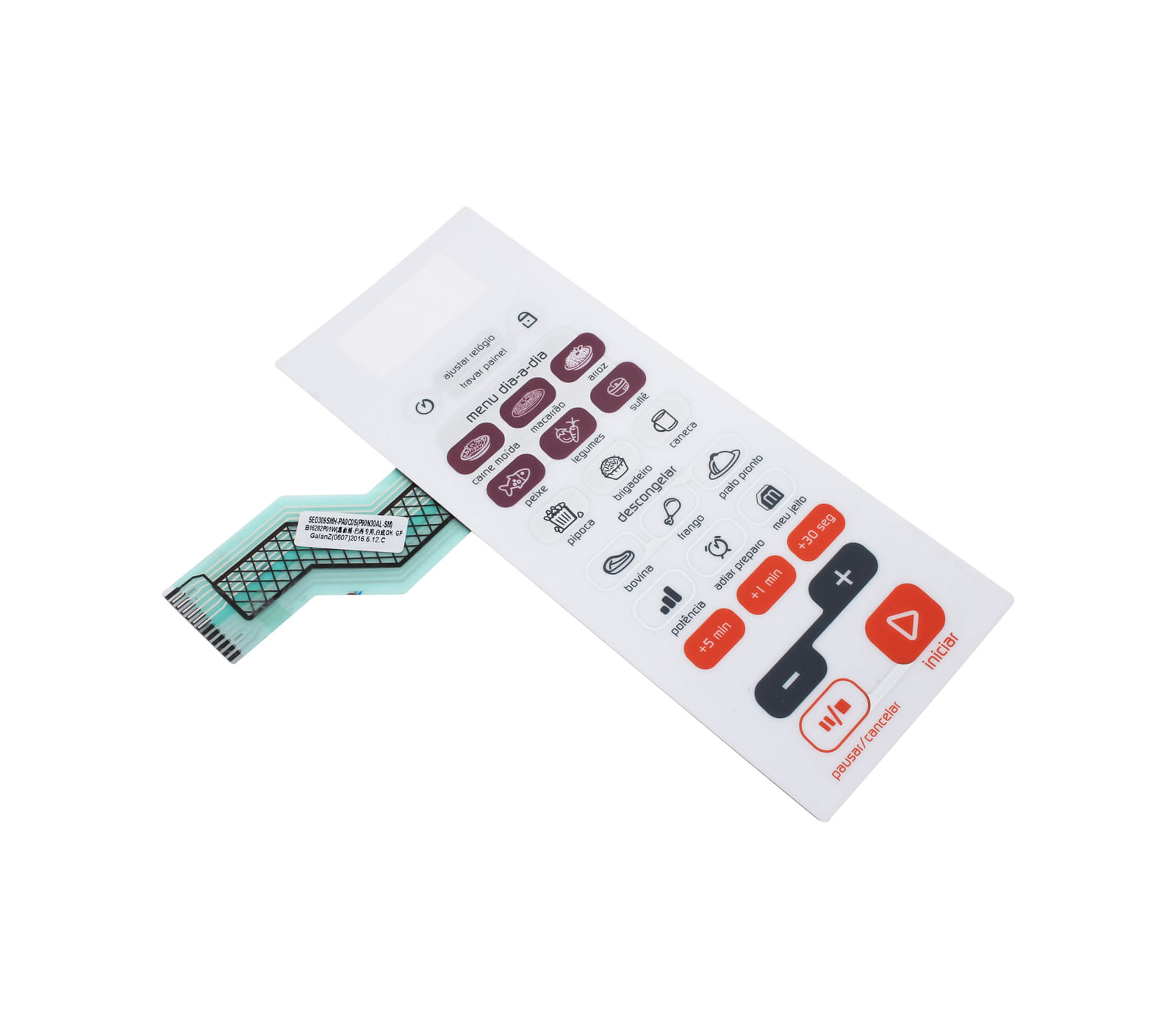 Membrana Eletrônica para Microondas Brastemp - W10325885