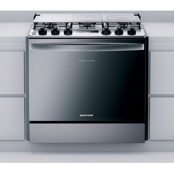 Fogão de embutir a gás - Fogão 5 Bocas Inox | BYS5PCR Brastemp
