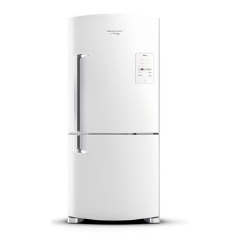 Geladeira-Brastemp-BRE80AB-Imagem-Frontal-Porta-Fechada-Cinza