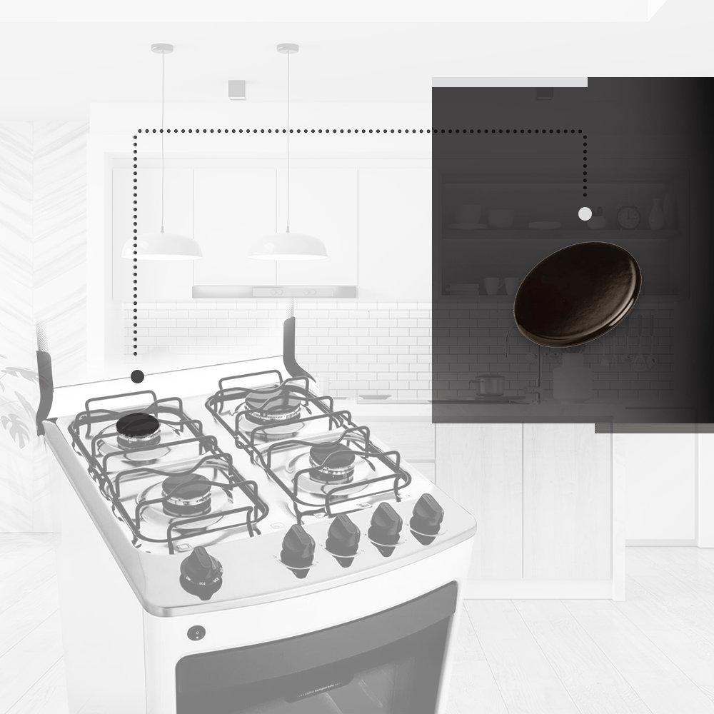 Capa do Queimador de Boca Pequena para Fogão e Cooktop - W10351688 — foto 5