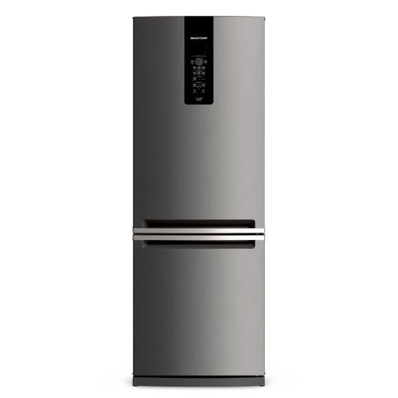 Geladeira Brastemp Frost Free Inverse 460 Litros Cor Inox Com Freeze Control Advanced - Bre59ak 220V