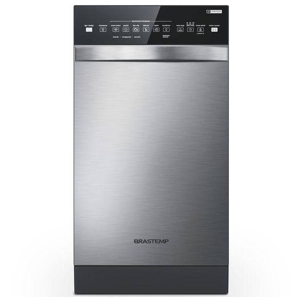 Lava-Louças 10 Serviços Brastemp Cor Inox Com Ciclo Pesado - Blf10br 110V