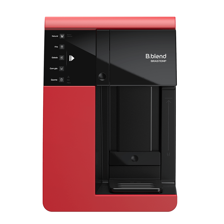 Máquina de Bebidas e Purificador de Água B.blend En.joy - Vermelha | BPG42AV