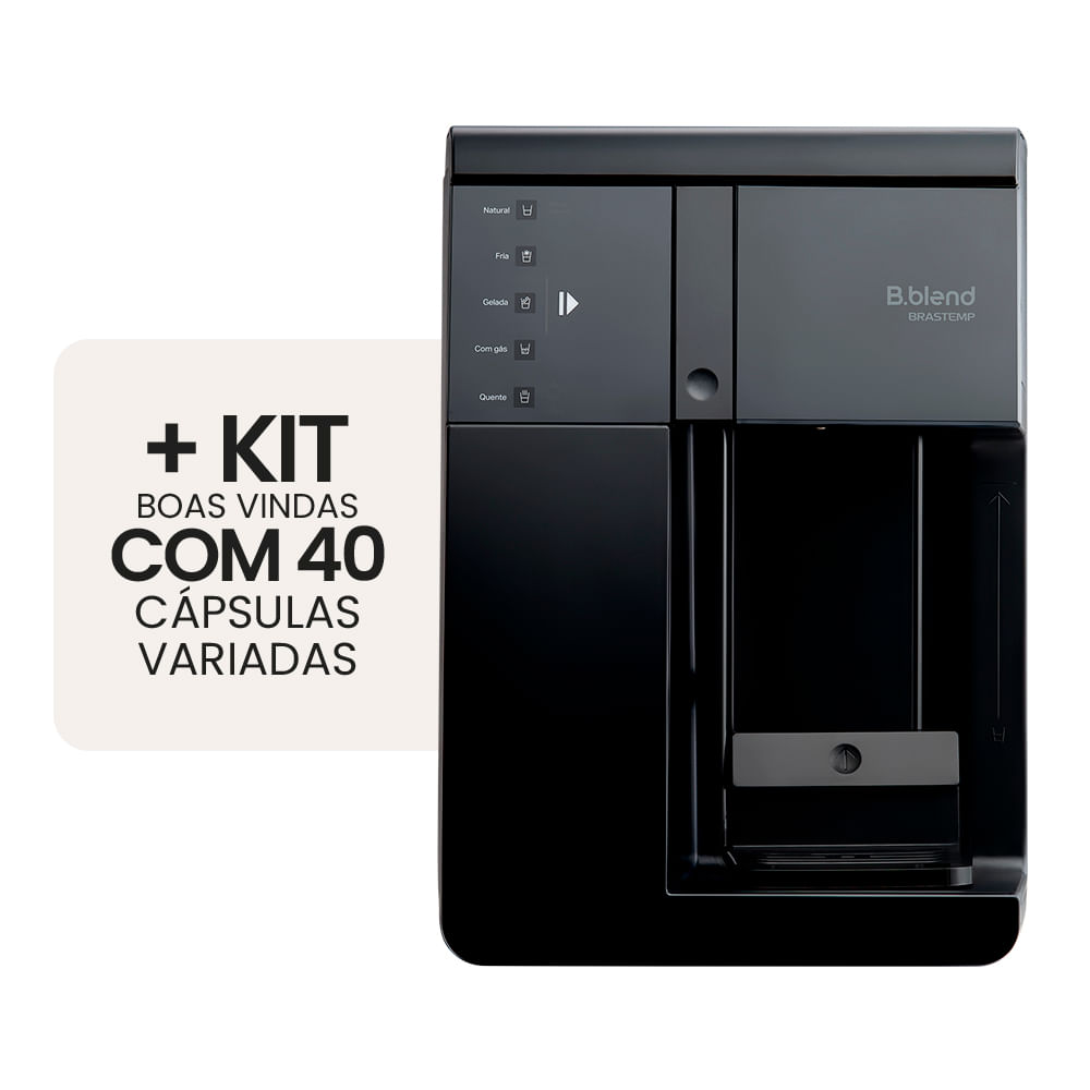 Máquina B.blend En.joy Preta + Welcome Kit