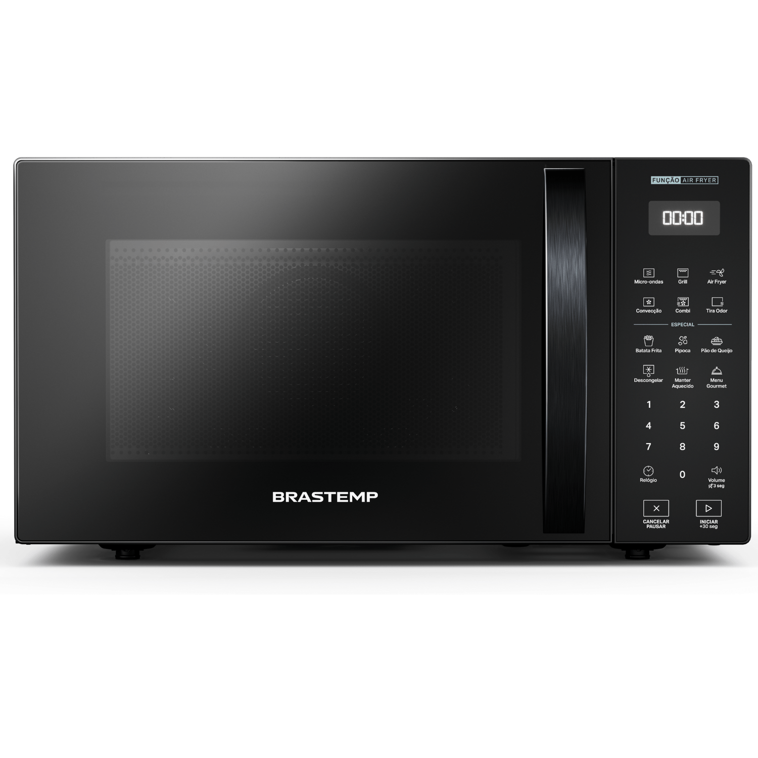 Micro-ondas Air Fryer Brastemp Preto 29 Litros - BMC29AE