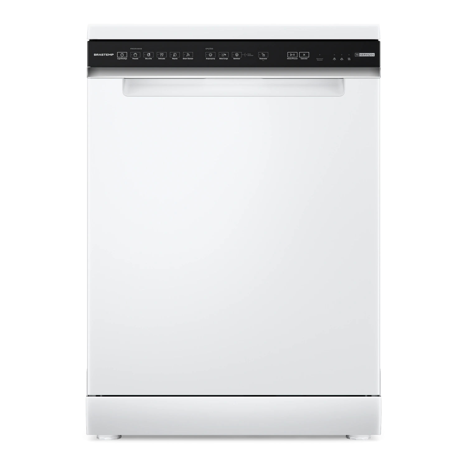 Lava-louças 15 Serviços Brastemp Branca com Smart Sensor - BLF61AB