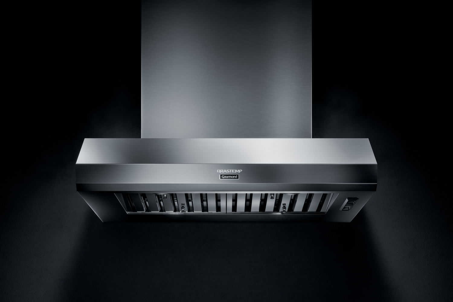 Coifa de Parede Brastemp Gourmand 90cm Inox com Alta Sucção - BAR90BR