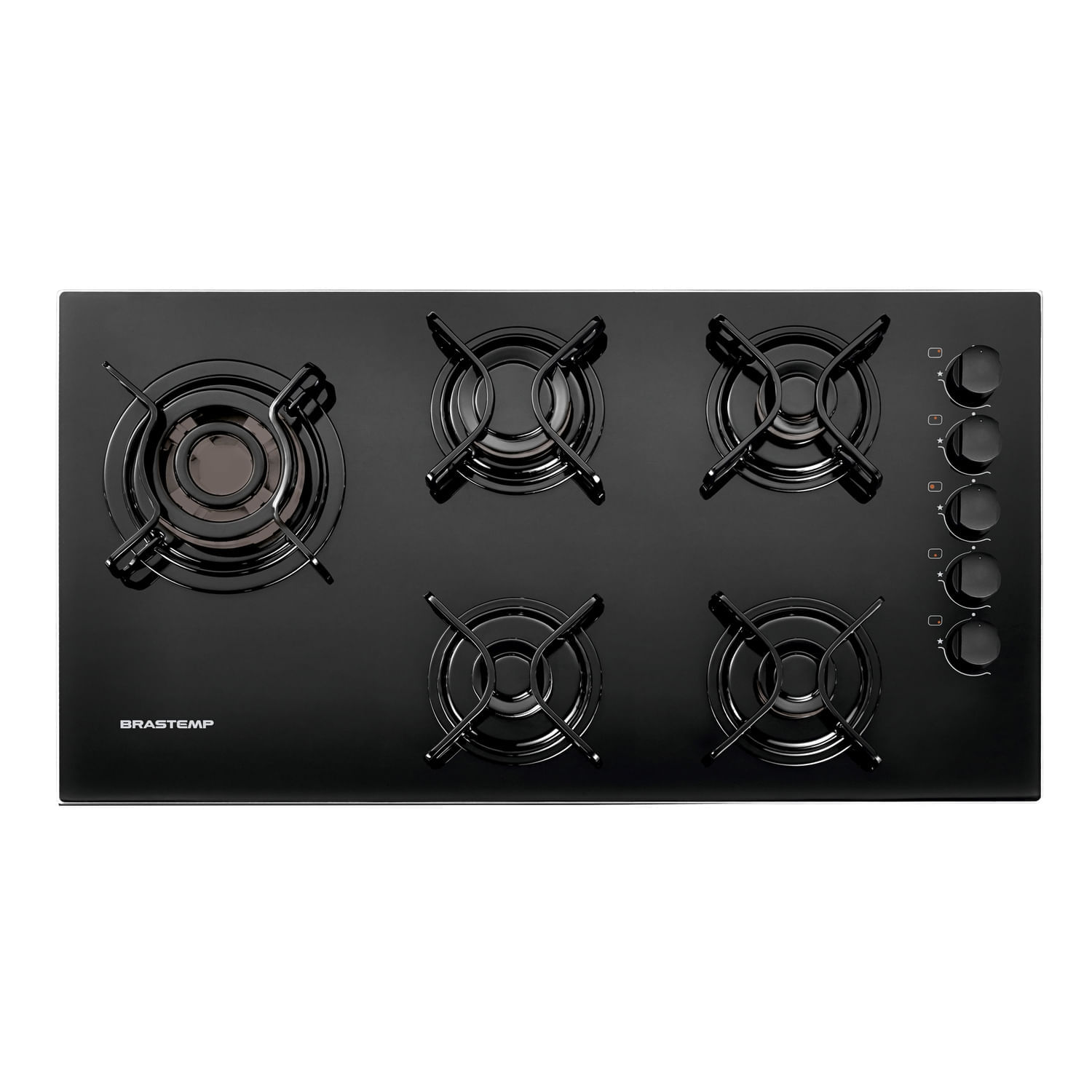 Cooktop 5 Bocas Brastemp com Quadrichama e Acendimento Automático - BDD85AE