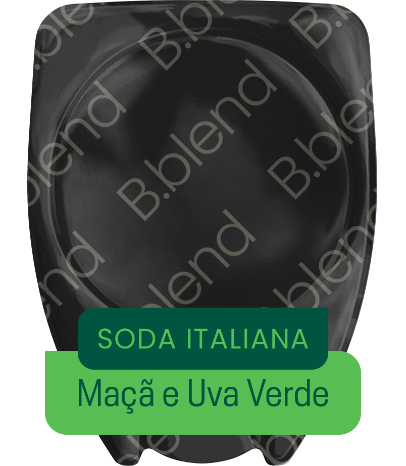 Soda Italiana Maçã e Uva Verde - Kit com 10 cápsulas